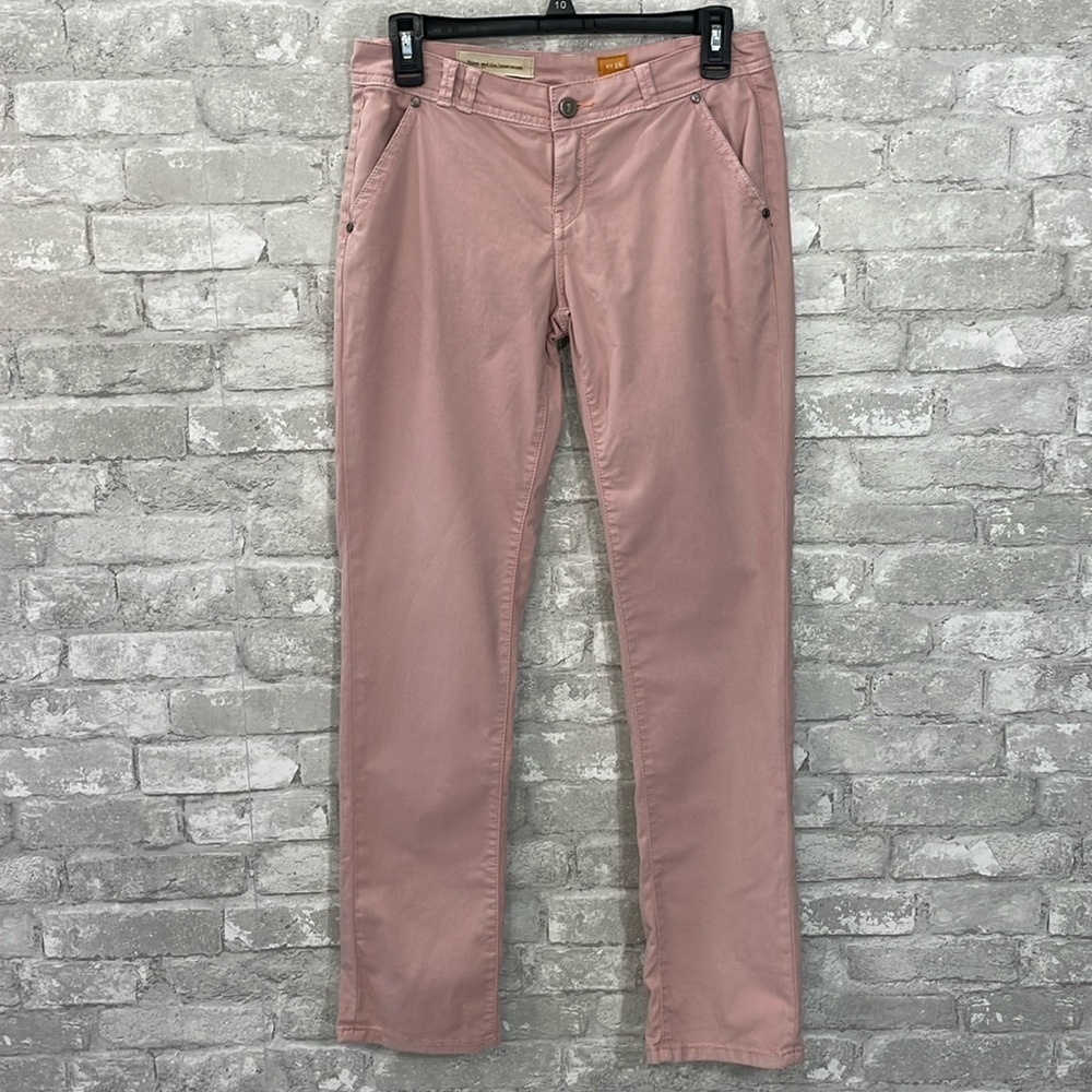 Pilcro and the Letterpress Pink Skinny Pants